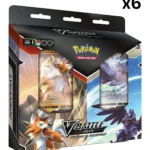 Pokémon TCG: V Battle Deck Lycanroc vs Corviknight x6