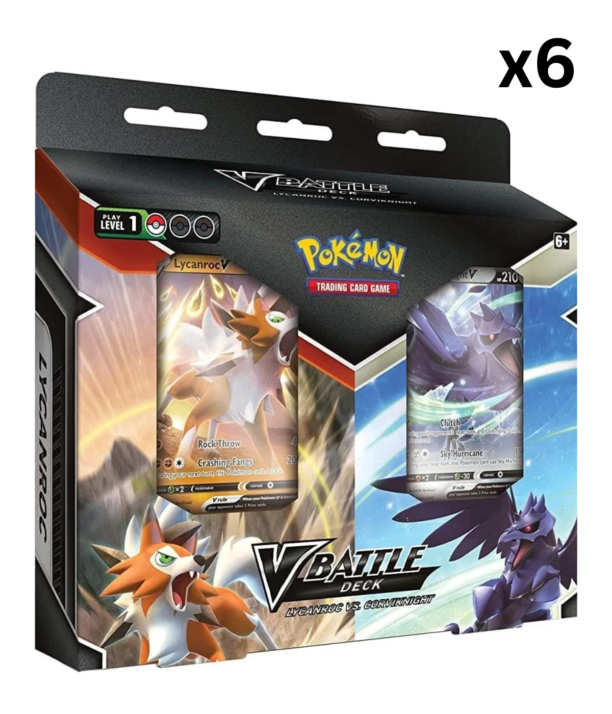 s-l1600-2026-03-03T104535.940 Pokémon TCG: V Battle Deck Lycanroc vs Corviknight x6 - Image 1