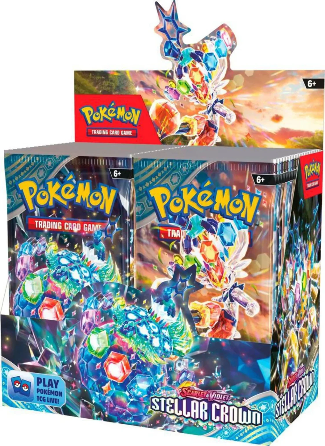 s-l1600-99-1121x1536 Pokémon TCG: Scarlet & Violet-Stellar Crown Booster Display Box - Image 1